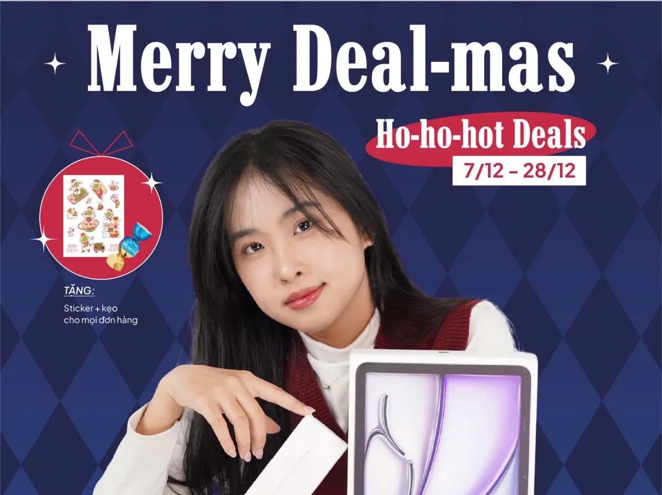 ANH PHI BÁN TÁO x CHƯƠNG TRÌNH GIÁNG SINH 2025 GIẢM GIÁ CỰC SÂU